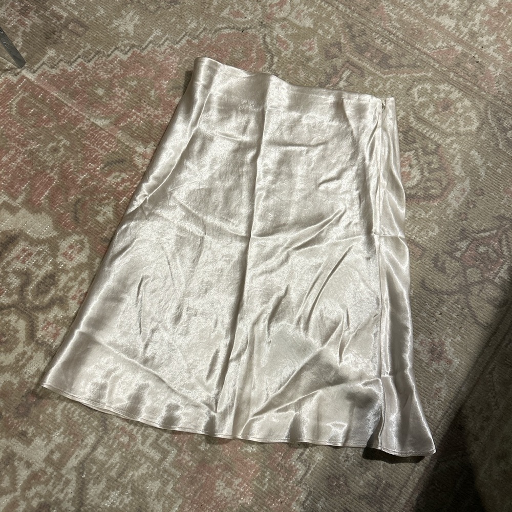 Aritzia babaton silk mini skirt!